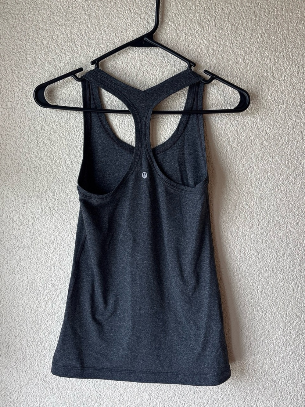 lululemon athletica Charcoal Racerback Tank Top